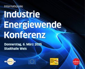 schwarzer Hintergrund mit geschwungenen blauen Linien