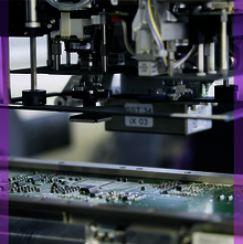 Automatisierte Fertigung elektronischer Bauteile