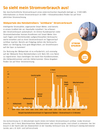 Titelseite des Infoblatts So sieht mein Stromverbrauch aus