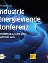 Titelseite des Folders Industrie Energiewende Konferenz