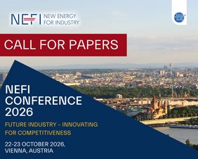 Infokärtchen zum Call for Papers der NEFI-Konferenz 2026