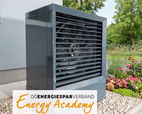 Deckblatt des Programmfolders zum Seminar "Wärmepumpen in der Sanierung"