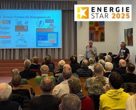 Viele ZuschauerInnen bei einer Informationsveranstaltung der EEG Enns.