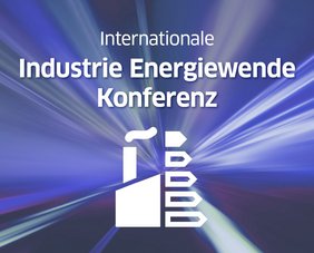 Deckblatt des Programmfolders zur Veranstaltung "Industrie energiewende Konferenz"