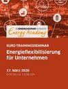 Deckblatt Kurz-Trainingsseminar Energieflexibilisierung für Unternehmen