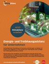 Titelseite der Broschüre Energie- und Treibhausgasbilanz für Unternehmen
