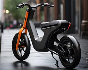 KI-Bild eines E-Mopeds